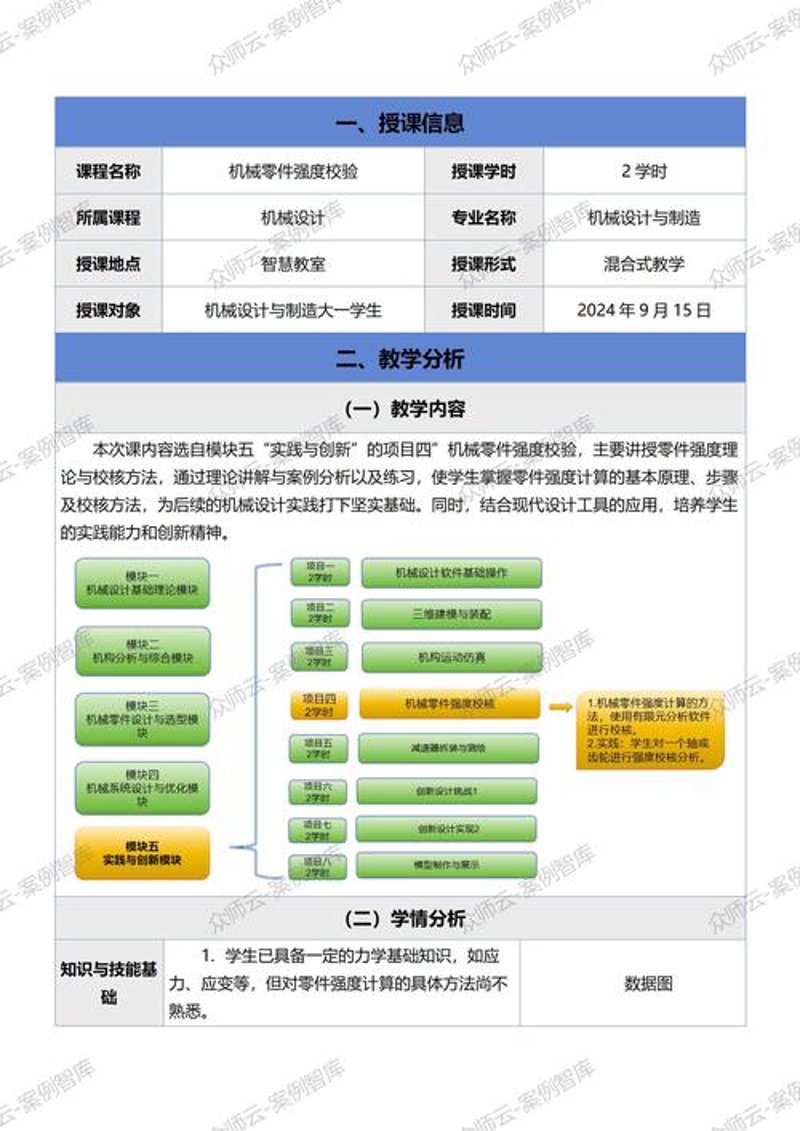 课程体系设计